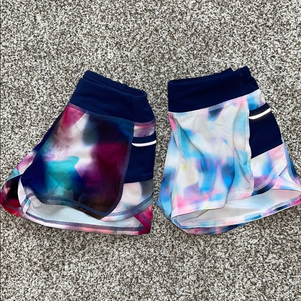 Athleta girl size 7 running shorts.